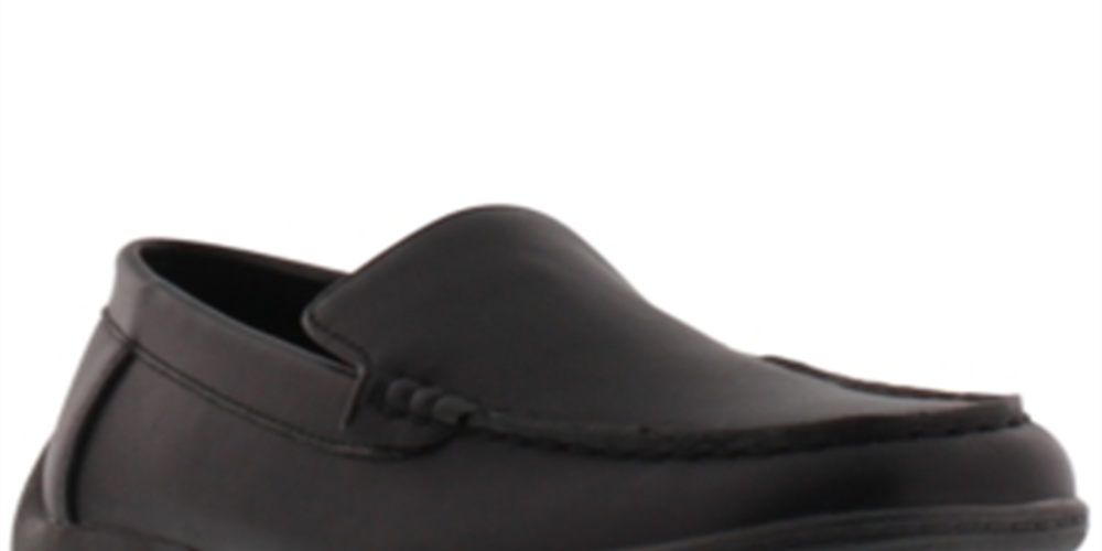 Mocassins Kenneth Cole Little &amp; Big Boy's Driving Fast Pretos Tamanho 12 M
