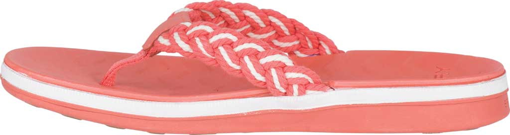 Sandália feminina Sperry Adriatic com tiras trançadas laranja tamanho 7 M