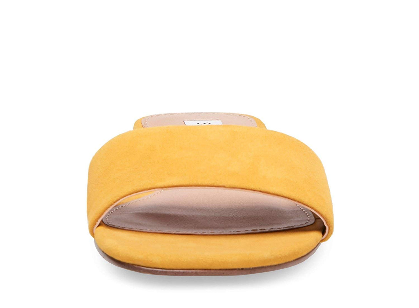 Sandália feminina Steve Madden BEV camurça mostarda tamanho 8