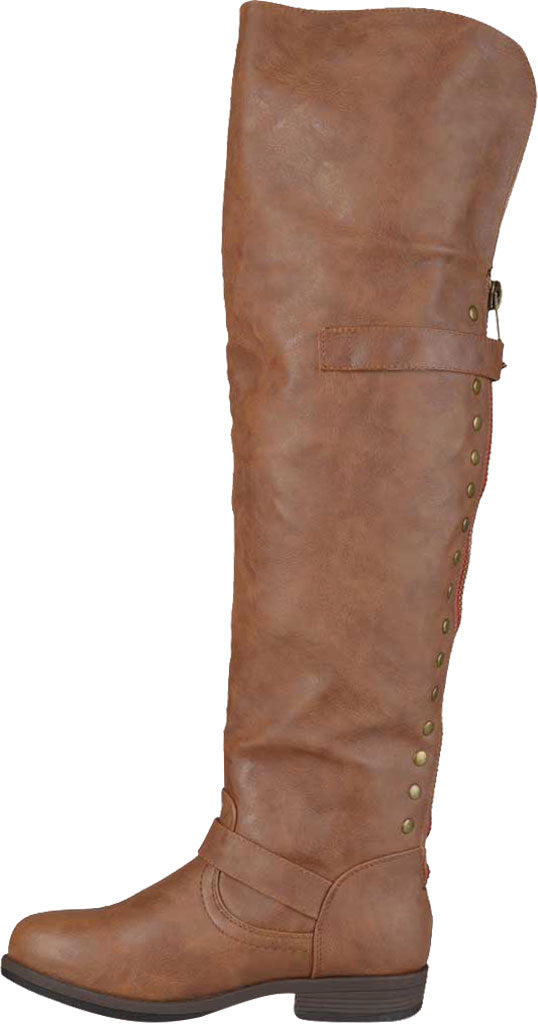 Bota Kane Feminina Journee Collection Marrom Tamanho 7 M