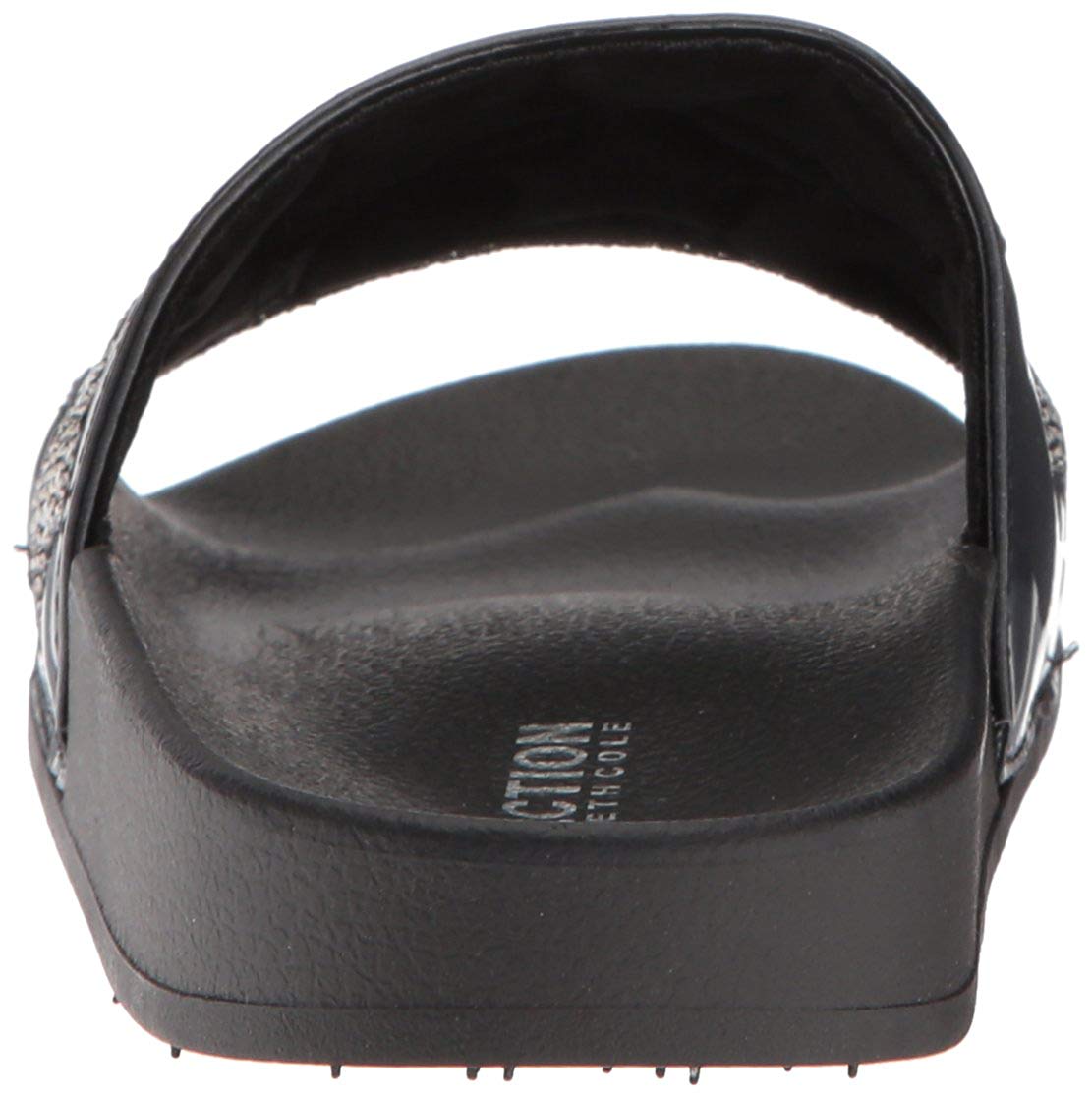 Sandálias femininas Kenneth Cole Reaction Pool Splash Slide, pretas, tamanho 5 M