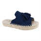 Sandália feminina Seven Dials Wendelle com borla azul, tamanho 6 M