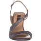 Sandálias femininas casuais com tira no tornozelo e bico aberto, INC International Concepts, tamanho 7,5 M, Renita Fabric