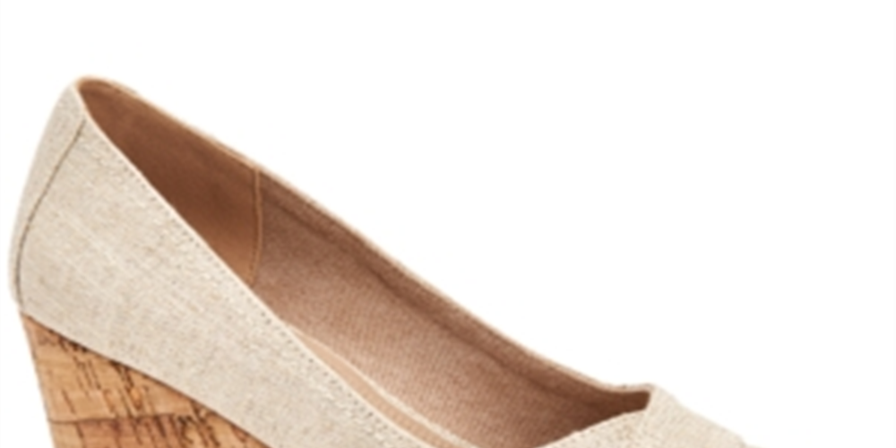 Sandálias Toniie Wedge Femininas Charter Club Platnium Tamanho 7,5M