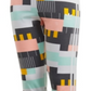 Calça legging infantil adidas Originals para meninas, multicolorida/branca, tamanho G