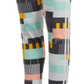 Calça legging infantil adidas Originals para meninas, multicolorida/branca, tamanho G