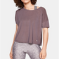 Camiseta Under Armour Relaxed Mesh Feminina Cinza Tamanho XL