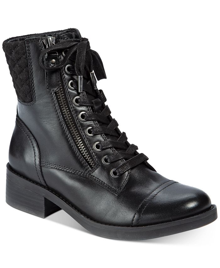 Botas de caminhada LUCCA LANE Cailyn Hiker pretas tamanho 9,5 M