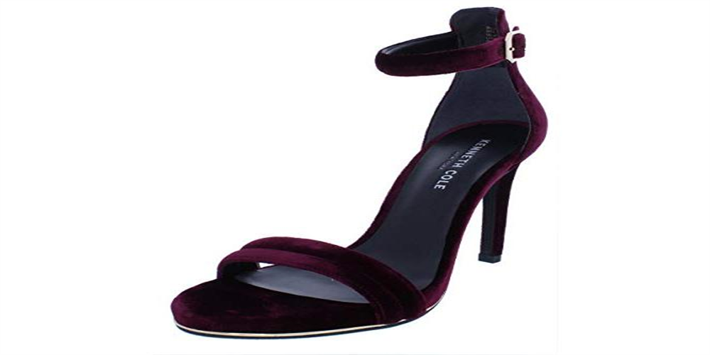 Sandálias sociais femininas Brooke Pumps Kenneth Cole New York Roxo Tamanho 9 M