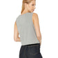Top curto com logo Levi's feminino júnior cinza tamanho XS