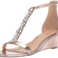 Sandália Badgley Mischka DARRELL Feminina Rosa Tamanho 6 M