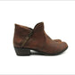 American Rag Botas femininas acolchoadas Comfort Abby bico redondo salto bloco marrom tamanho 7,5 M