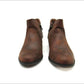 American Rag Botas femininas acolchoadas Comfort Abby bico redondo salto bloco marrom tamanho 7,5 M