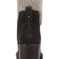 Bota Marc Fisher Lansly Faux Fur Lug Solado Amarração Feminina Verde Tamanho 9,5M
