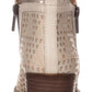 Lucky Brand Botas femininas perfuradas Basel Sandshell Lugo tamanho 6,5M