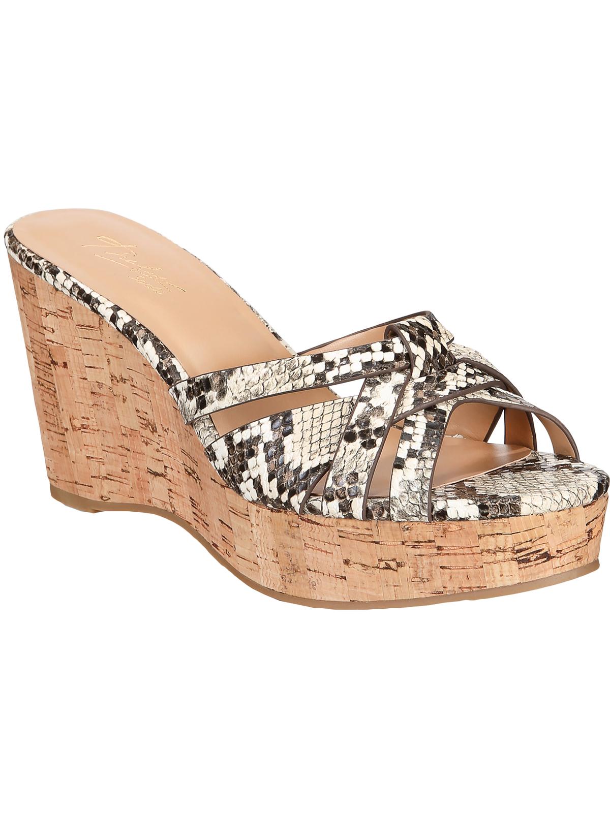 Thalia Sodi Jaylen Wedges Feminino Marrom Tamanho 8 M