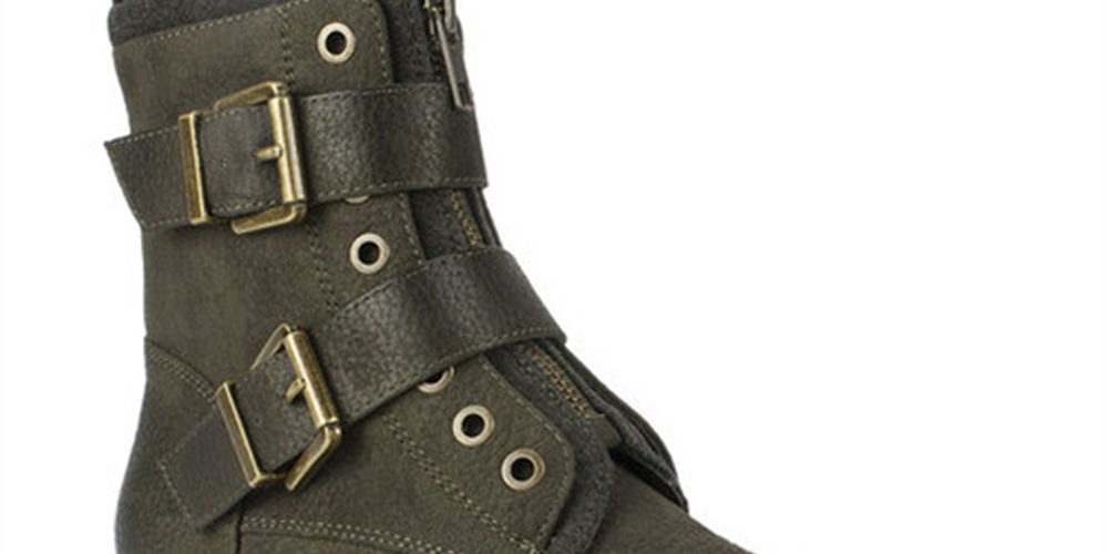 Bota de combate San Diego feminina White Mountain, verde, tamanho 7,5 M