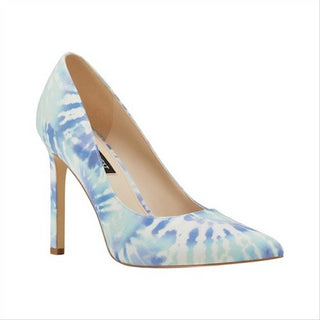 Sandália Tatiana Feminina Nine West Azul Tamanho 7,5 M