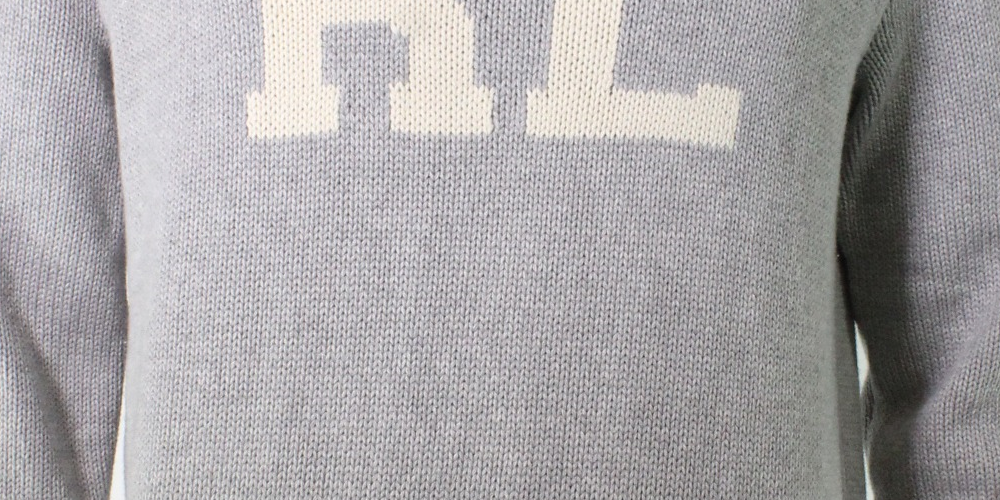 Suéter Polo Ralph Lauren Masculino de Algodão Rl - Cinza Mesclado Andover Tamanho GG