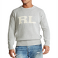 Suéter Polo Ralph Lauren Masculino de Algodão Rl - Cinza Mesclado Andover Tamanho GG