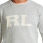 Suéter Polo Ralph Lauren Masculino de Algodão Rl - Cinza Mesclado Andover Tamanho GG