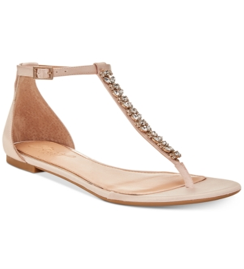 Badgley Mischka Sapatos de cano curto casuais Gabby Split Toe femininos, prateados, tamanho 5