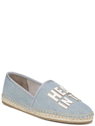 Espadrille feminina Circus By Sam Edelman com bico redondo e salto baixo, tamanho 9 M