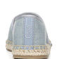 Espadrille feminina Circus By Sam Edelman com bico redondo e salto baixo, tamanho 9 M