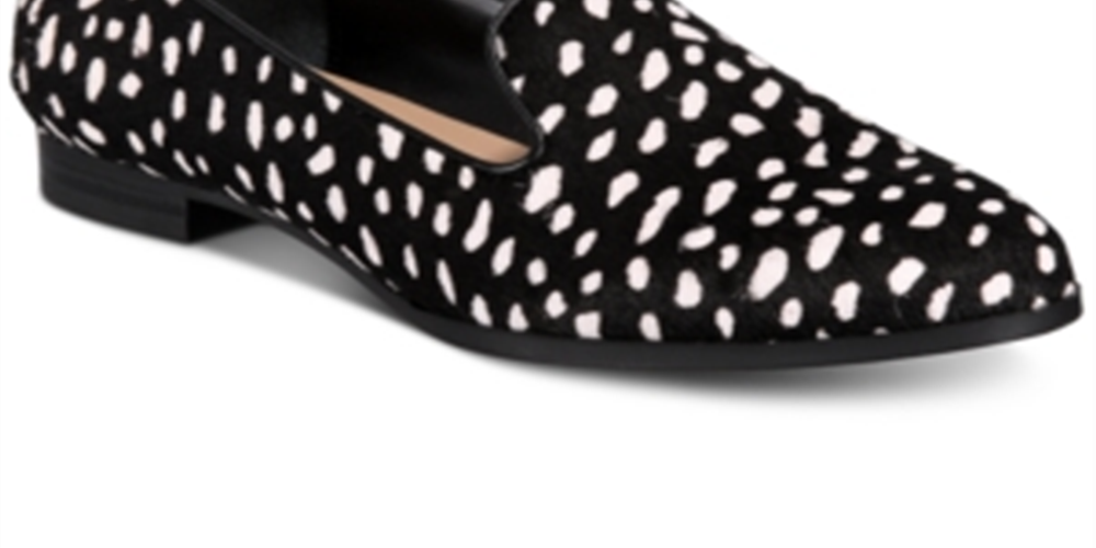 Sapatilhas Alfani Step 'N Flex Oceanaa para mulher, pretas e brancas, tamanho 10M