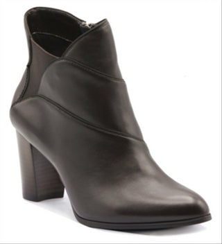 Adrienne Vittadini Women's Java Trella Ankle Booties Brown Size 8 M