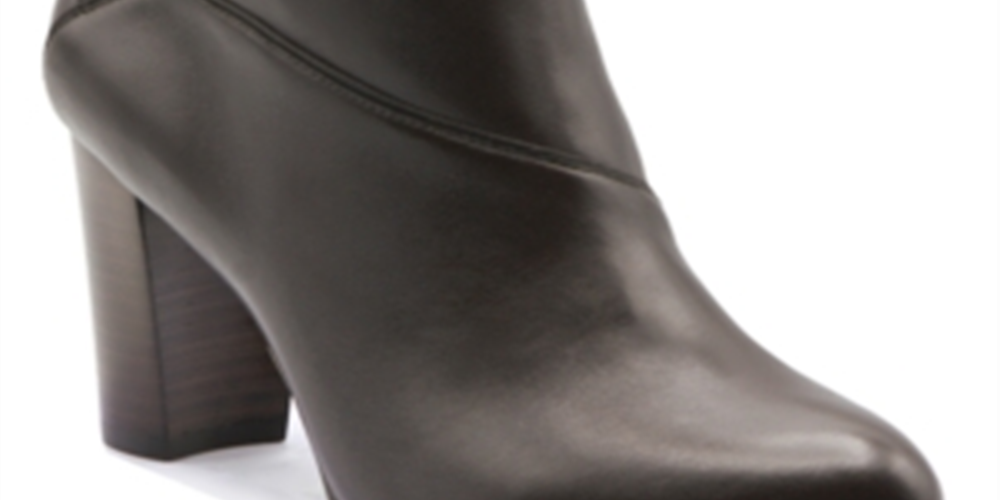 Botas femininas Adrienne Vittadini Java Trella, marrom, tamanho 8 M