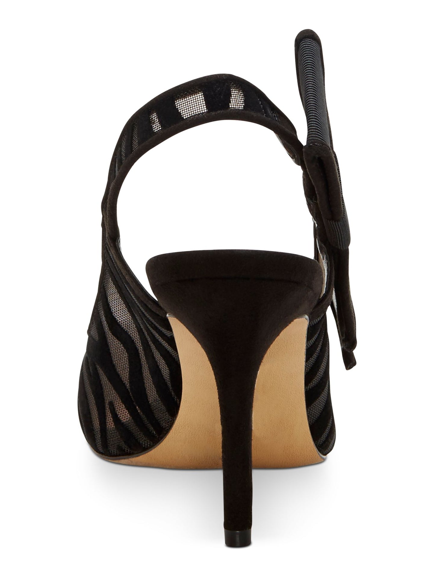 INC International Concepts Coletta Sapatos Femininos de Bico Fino e Salto Fino Preto Tamanho 6M