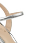 Jewel Badgley Mischka Natasha Patente slingback salto alto feminino prateado tamanho 6,5 m