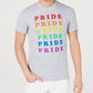 Camiseta gráfica unissex INC Rainbow Pride em benefício do Projeto Trevor, cinza, tamanho médio