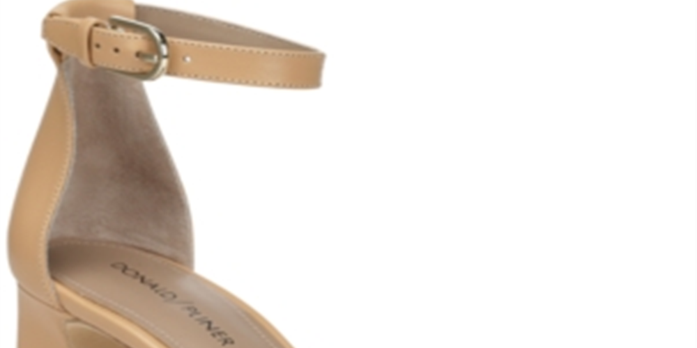 Sandálias sociais femininas Donald Pliner Vanesa marrom tamanho 9 M