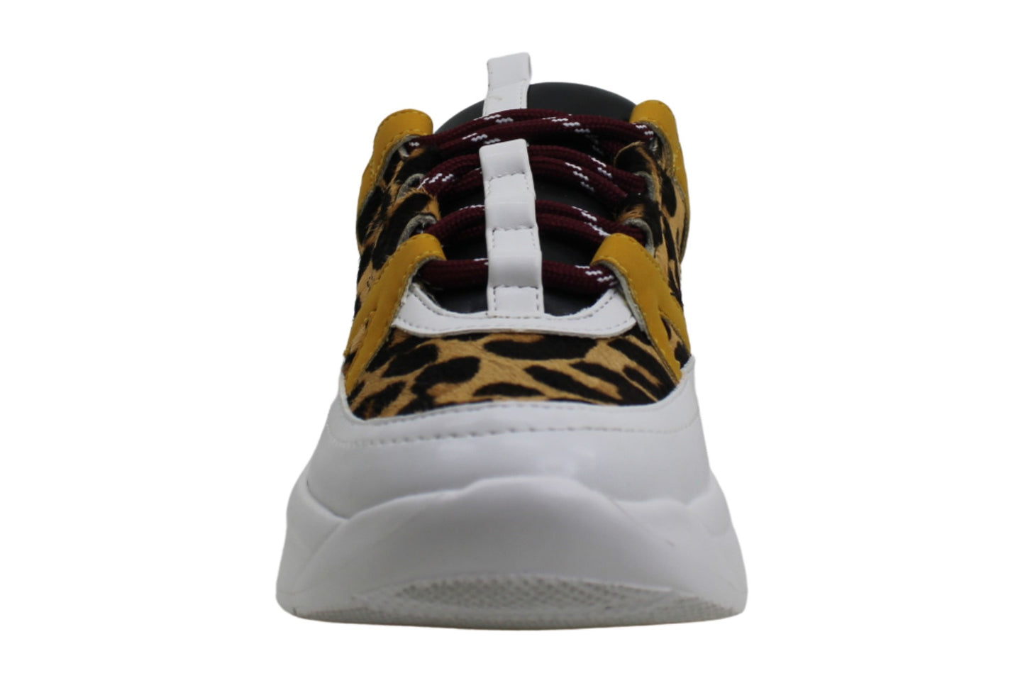 Tênis feminino Gemella Low Leopard da INC International Concepts, branco, tamanho 8 M
