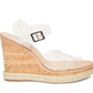 Sandália Steve Madden Maven Clear Feminina Bege Tamanho 9,5