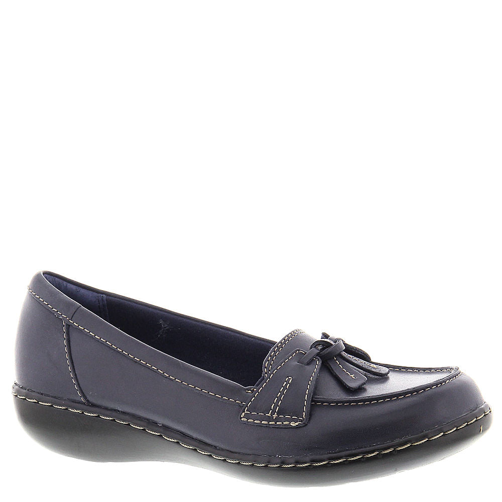 Sapatos Clarks Ashland Bubble Flats Femininos Azul Tamanho 9 M