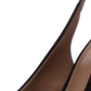 Material Girl Sapatos Femininos Slingback Goring Cushioned Darcie Bico Fino Stiletto Slip On Preto Tamanho 9 M