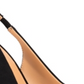 Material Girl Sapatos Femininos Slingback Goring Cushioned Darcie Bico Fino Stiletto Slip On Preto Tamanho 9 M