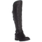 Botas femininas estilo &amp; co Mayy Wide Calf High, pretas, tamanho 9,5 m