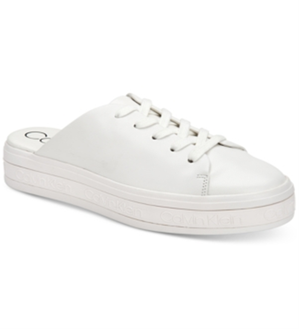 Tênis Calvin Klein Jackay Feminino Branco Tamanho 6 M