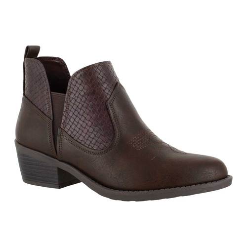 Botas femininas Easy Street Legend marrom tamanho 7,5 W