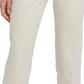 Calça social feminina DKNY Twill Pinstripe Essex, marrom, tamanho 4