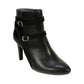 Botas casuais femininas RIALTO Caleigh Bootie pretas tamanho 8,5 M