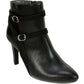 Botas casuais femininas RIALTO Caleigh Bootie pretas tamanho 8,5 M
