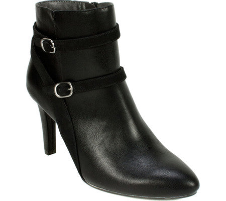 Botas casuais femininas RIALTO Caleigh Bootie pretas tamanho 8,5 M