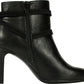 Botas casuais femininas RIALTO Caleigh Bootie pretas tamanho 8,5 M
