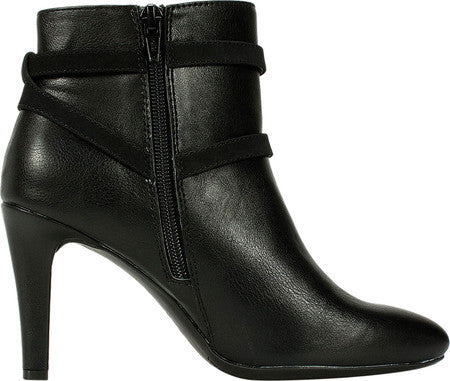 Botas casuais femininas RIALTO Caleigh Bootie pretas tamanho 8,5 M
