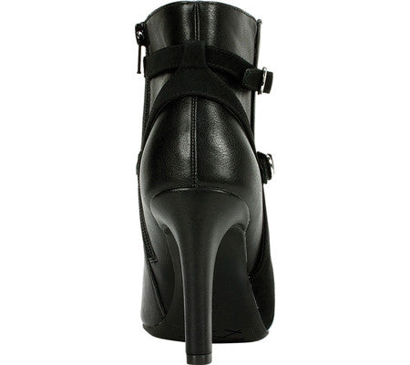 Botas casuais femininas RIALTO Caleigh Bootie pretas tamanho 8,5 M